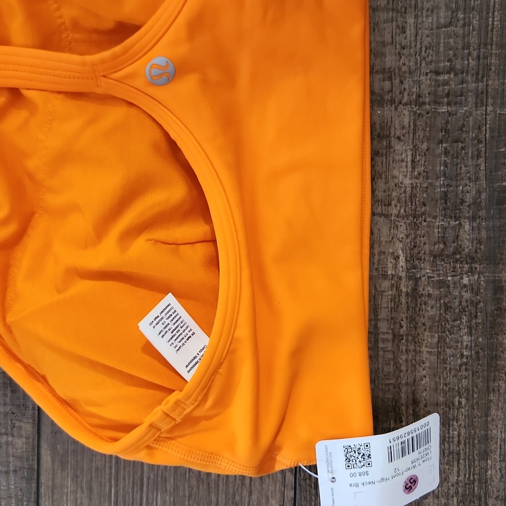 🍋 Lululemon Flow Y Wrap High Neck Bra - Picture 5 of 5